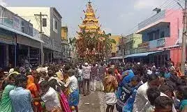 தெள்ளார் ஸ்ரீ முத்தாலம்மன் கோயில் தேரோட்டம்