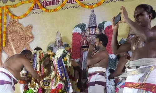 தடப்பெரும்பாக்கத்தில்  ஸ்ரீனிவாசப் பெருமாள் திருக்கல்யாணம் தடப்பெரும்பாக்கத்தில்  ஸ்ரீனிவாசப் பெருமாள் திருக்கல்யாணம்