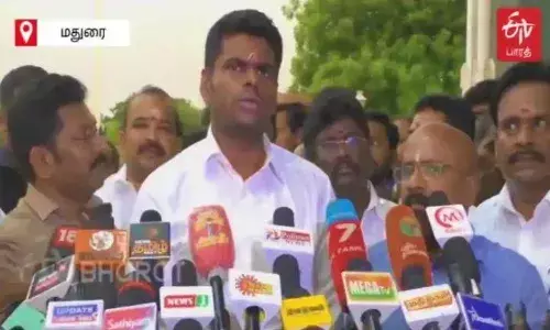 திமுக சாதனை அரசல்ல; சோதனை அரசு: பாஜக மாநிலத்தலைவர் அண்ணாமலை விமர்சனம்