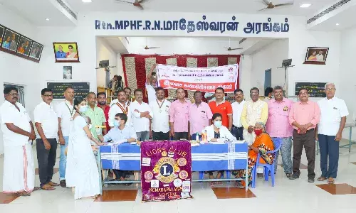 ரோட்டரி மற்றும் மத்திய லயன்ஸ் சங்க இலவச கண் சிகிச்சை, ரத்ததான முகாம் ரோட்டரி மற்றும் மத்திய லயன்ஸ் சங்க இலவச கண் சிகிச்சை, ரத்ததான முகாம்