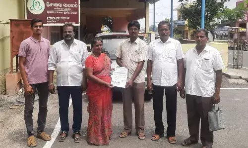 குமாரபாளையம் நகராட்சியில் மக்கள் நீதி மய்யத்தினர் கோரிக்கை மனு குமாரபாளையம் நகராட்சியில் மக்கள் நீதி மய்யத்தினர் கோரிக்கை மனு