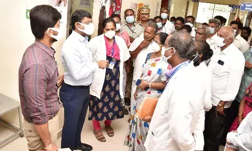 கலசபாக்கத்தில் வளர்ச்சிப் பணிகளை ஆய்வு செய்த மாவட்ட ஆட்சியர்