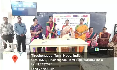 JKKN கலை மற்றும் அறிவியல் கல்லூரியில் Guest lecture program