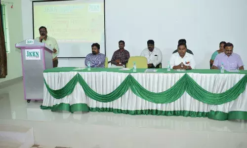 JKKN பொறியியல் மற்றும் தொழில்நுட்பக் கல்லூரியில் இலக்கிய விழா