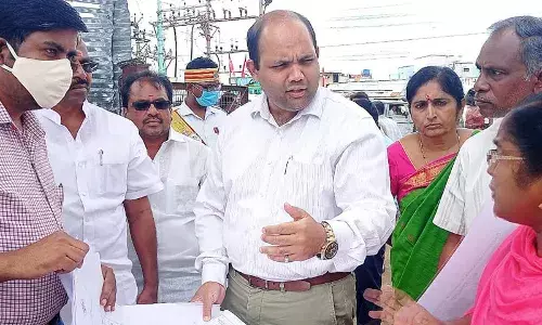 கோபிசெட்டிபாளையம்: வளர்ச்சி திட்ட பணிகளை ஆய்வு செய்த கலெக்டர்