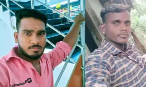 மயிலாடுதுறை அருகே அரசு விரைவு பேருந்து மோதி இரு இளைஞர்கள்  உயிரிழப்பு மயிலாடுதுறை அருகே அரசு விரைவு பேருந்து மோதி இரு இளைஞர்கள்  உயிரிழப்பு