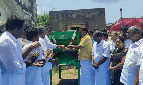 விவசாயிகளின் நீண்ட நாள் கோரிக்கையான நேரடி நெல் கொள்முதல் நிலையம் திறப்பு விவசாயிகளின் நீண்ட நாள் கோரிக்கையான நேரடி நெல் கொள்முதல் நிலையம் திறப்பு