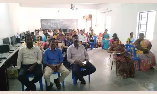 கண்ணமங்கலத்தில் அரசு பள்ளி ஆசிரியர்களுக்கு பயிற்சி முகாம்