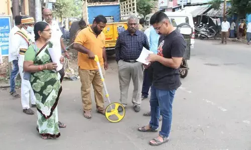 மதுரை மாநகராட்சியில் வளர்ச்சி திட்ட பணிகள் குறித்து ஆணையாளர் ஆய்வு