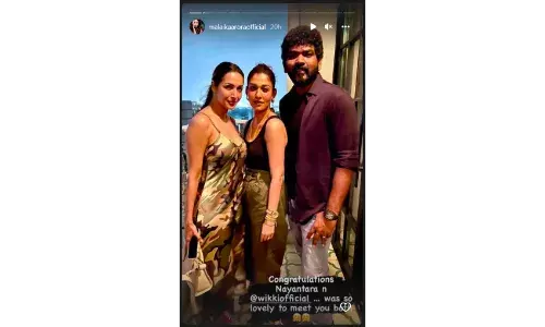 நயன்தாரா - விக்னேஷ் சிவனுக்கு நடிகை மலைக்காவின் லேட்டஸ்ட் வாழ்த்து..!