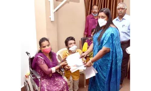நாமக்கல்: மாற்றுத்திறனாளிகளுக்கு  ரூ.3 லட்சம் நலத்திட்ட உதவிவழங்கல்