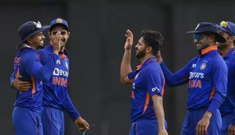 IND Vs WI ODI: 3 ரன்கள் வித்தியாசத்தில் இந்திய அணி திரில் வெற்றி IND Vs WI ODI: 3 ரன்கள் வித்தியாசத்தில் இந்திய அணி திரில் வெற்றி