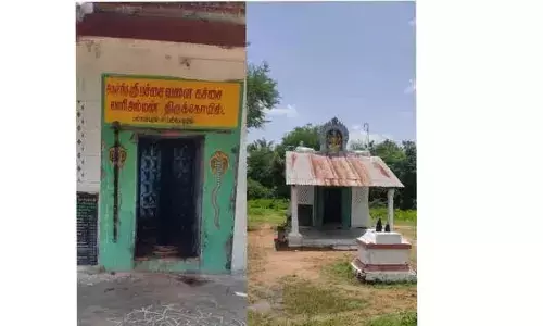 திருவண்ணாமலை அருகே கோவில் பூட்டை உடைத்து அம்மன் தாலி திருட்டு திருவண்ணாமலை அருகே கோவில் பூட்டை உடைத்து அம்மன் தாலி திருட்டு