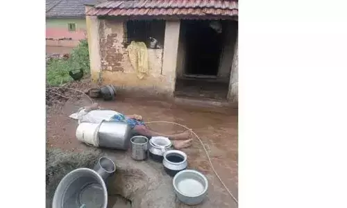 திருவண்ணாமலை அருகே மின்கம்பி அறுந்து விழுந்து தொழிலாளி உயிரிழப்பு திருவண்ணாமலை அருகே மின்கம்பி அறுந்து விழுந்து தொழிலாளி உயிரிழப்பு