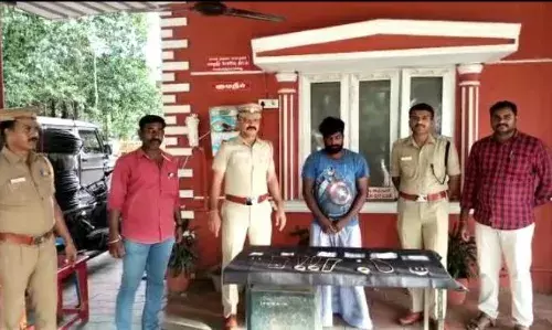 திண்டிவனம் பகுதியில் தொடர் திருட்டில் ஈடுபட்ட ஒருவர் கைது திண்டிவனம் பகுதியில் தொடர் திருட்டில் ஈடுபட்ட ஒருவர் கைது