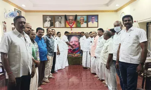 முரசொலி மாறனுக்கு  மலரஞ்சலி