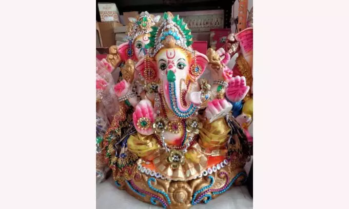 விநாயகர் சதுர்த்தி : புதுக்கோட்டையில் விற்பனைக்கு வந்துள்ள விநாயகர் சிலைகள் விநாயகர் சதுர்த்தி : புதுக்கோட்டையில் விற்பனைக்கு வந்துள்ள விநாயகர் சிலைகள்