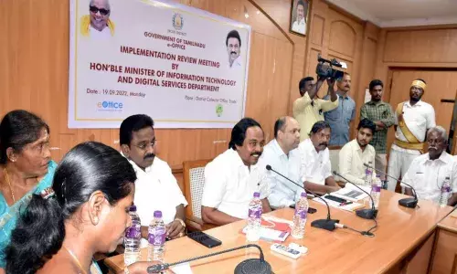 ஒவ்வொரு மாவட்டத்திலும் இ-ஆபிஸ் திட்டம்: அமைச்சர் மனோதங்கராஜ் தகவல்