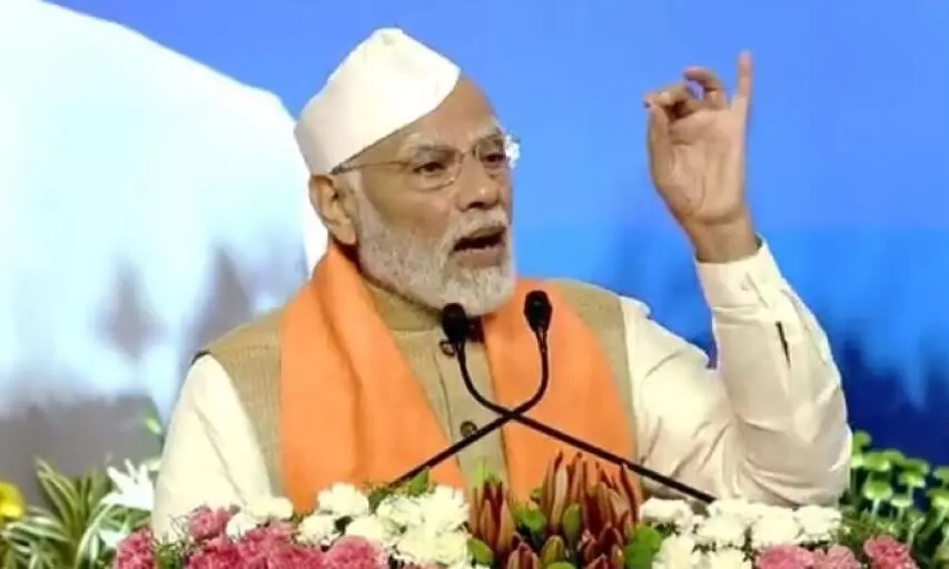 தேசிய உணர்வின் தாயகமாக தமிழ்நாடு இருந்து வருகிறது.. திண்டுக்கல் விழாவில் பிரதமர் மோடி உரை.. தேசிய உணர்வின் தாயகமாக தமிழ்நாடு இருந்து வருகிறது.. திண்டுக்கல் விழாவில் பிரதமர் மோடி உரை..