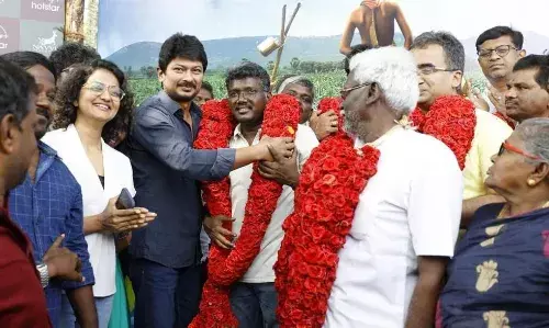 இயக்குநர் மாரி செல்வராஜின் அடுத்த படம் வாழை... படப்பிடிப்பு உதயநிதி ஸ்டாலின் பங்கேற்று துவக்கம்