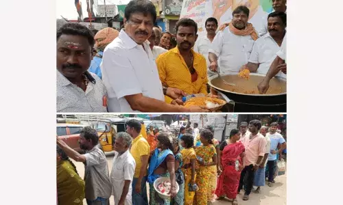 உதயநிதி ஸ்டாலின் பிறந்த நாளை முன்னிட்டு ஆயிரம் பேருக்கு பிரியாணி வழங்கல்
