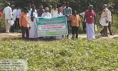 வேளாண்மை துறையின் மூலம் விவசாயிகளுக்கு கண்டுணா்வு சுற்றுலா