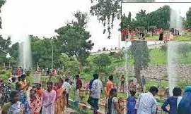 காணும்பொங்கல்: சாத்தனூர் அணையில் குவிந்த சுற்றுலா பயணிகள்