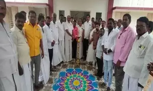 செய்யாறு அறிஞா் அண்ணா அரசு கலைக் கல்லூரியில் மின்னணு நூலகக் கட்டடம்  திறப்பு