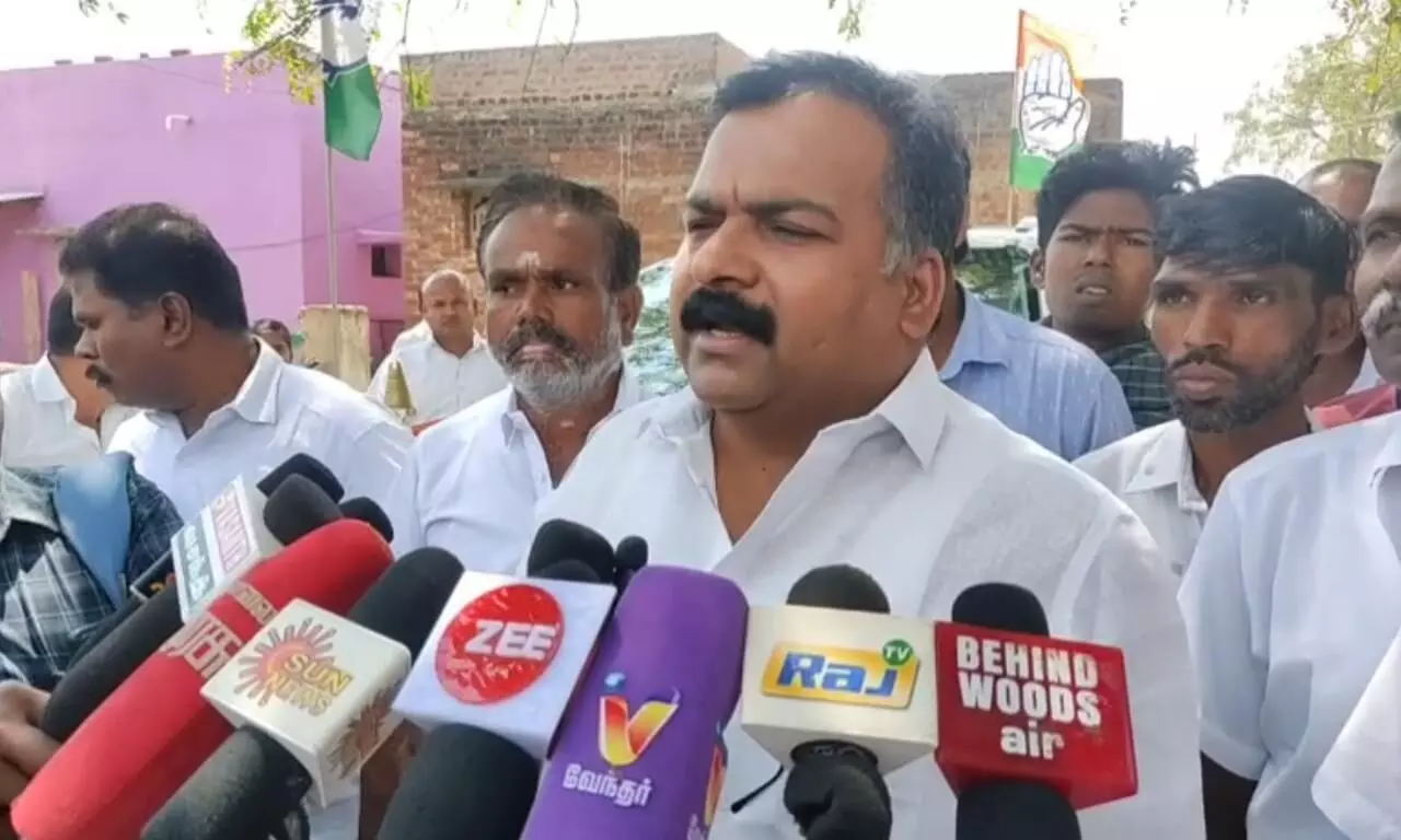 ஈரோடு இடைத்தேர்தலில் காங்கிரஸ்- திமுக கூட்டணி கட்சி வேட்பாளர் வெற்றி பெறுவார் ஈரோடு இடைத்தேர்தலில் காங்கிரஸ்- திமுக கூட்டணி கட்சி வேட்பாளர் வெற்றி பெறுவார்
