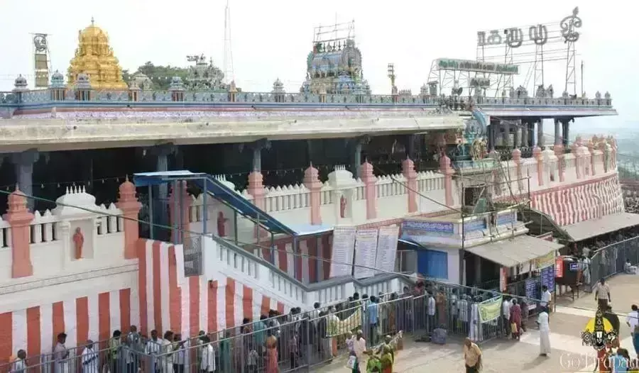 திருத்தணி சுப்பிரமணிய சுவாமி திருக்கோயிலில் கேஸ் கசிவு: பக்தர்கள் அலறியடித்து ஓட்டம் திருத்தணி சுப்பிரமணிய சுவாமி திருக்கோயிலில் கேஸ் கசிவு: பக்தர்கள் அலறியடித்து ஓட்டம்