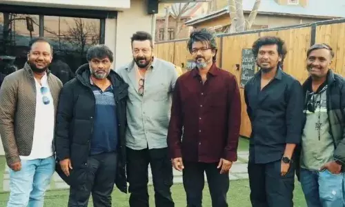 தீயாய் சென்று கொண்டிருக்கும் லியோ படம்! லோகேஷ் செஞ்ச காரியம்!