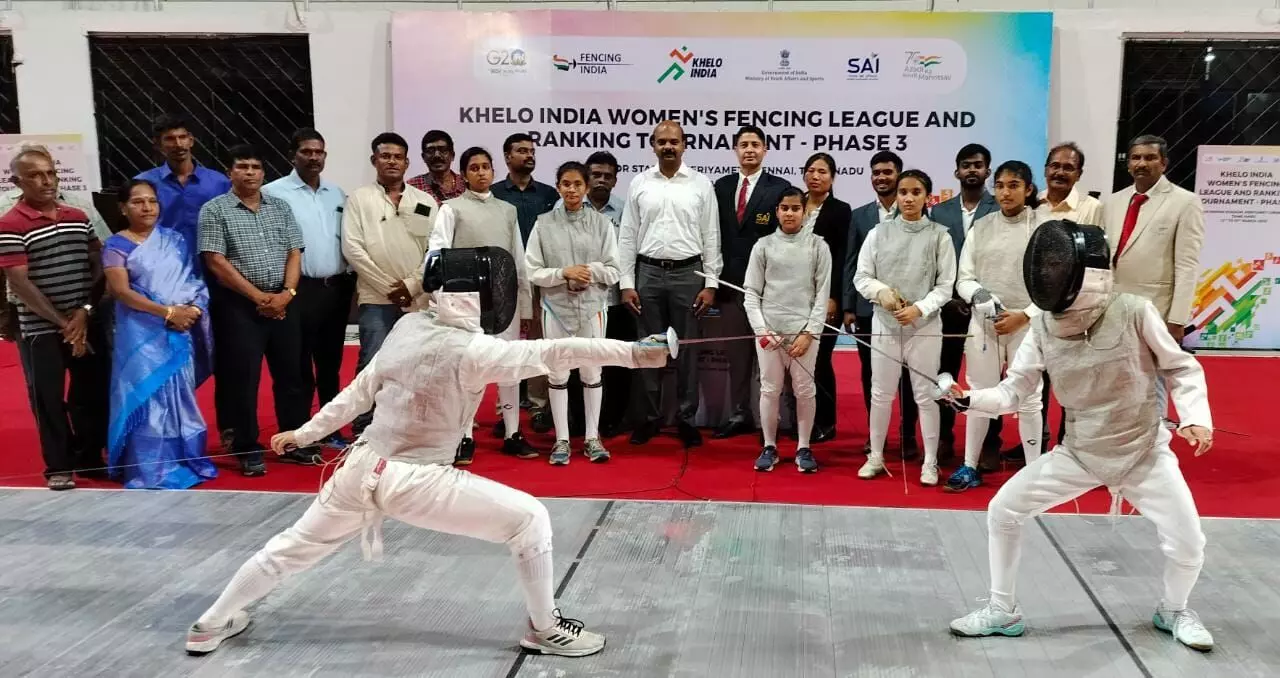 இந்திய அளவில் பெண்களுக்கான ஃபென்சிங் தரவரிசை தேர்வு போட்டி இந்திய அளவில் பெண்களுக்கான ஃபென்சிங் தரவரிசை தேர்வு போட்டி