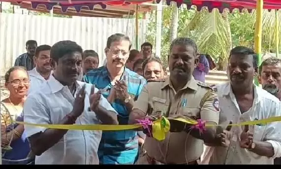 குமாரபாளையத்தில் பாசம் ஆதரவற்றோர் மையத்தை திறந்துவைத்த இன்ஸ்பெக்டர் குமாரபாளையத்தில் பாசம் ஆதரவற்றோர் மையத்தை திறந்துவைத்த இன்ஸ்பெக்டர்