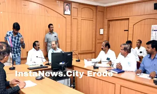 அத்திக்கடவு - அவிநாசி திட்டப்பணிகள் 98% நிறைவு: அமைச்சர் முத்துசாமி
