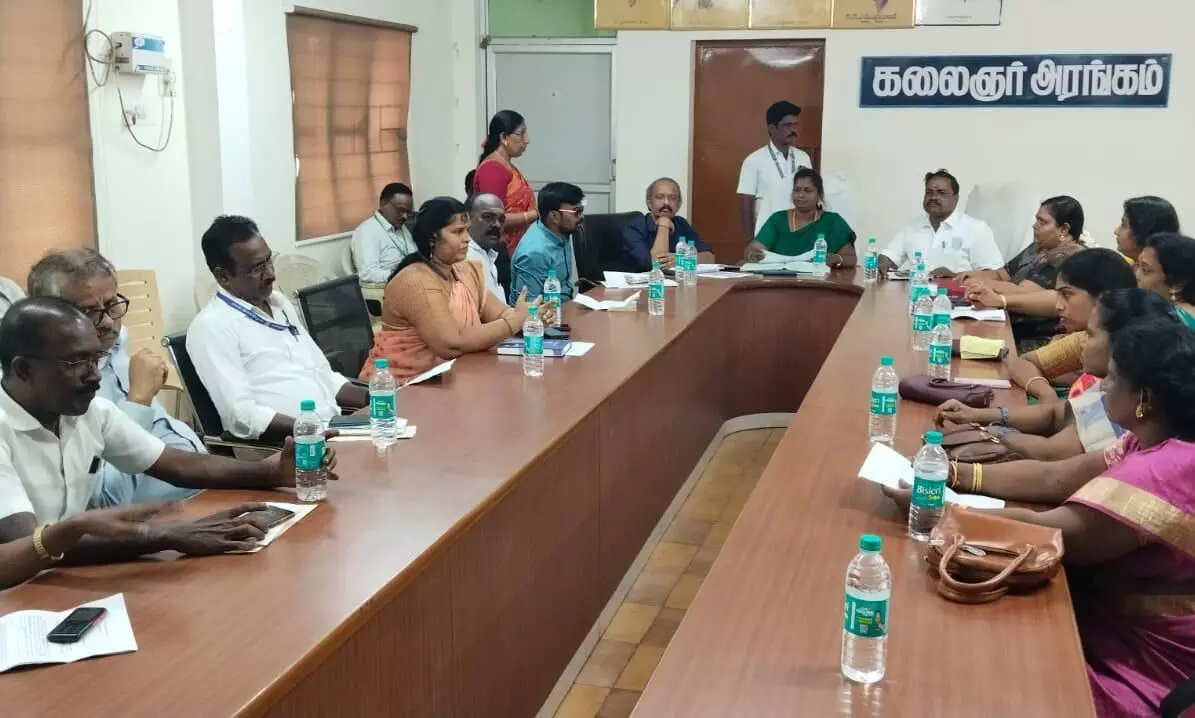 செங்குன்றம் நாரவாரிகுப்பம் பேரூராட்சி மாதாந்திர கவுன்சிலர்கள் கூட்டம் செங்குன்றம் நாரவாரிகுப்பம் பேரூராட்சி மாதாந்திர கவுன்சிலர்கள் கூட்டம்