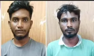 வடமாநில இளைஞர்களை தாக்கி எல்இடி டிவி, ஹோம் தியேட்டர் பொருட்கள் வழிப்பறி: இருவர் கைது வடமாநில இளைஞர்களை தாக்கி எல்இடி டிவி, ஹோம் தியேட்டர் பொருட்கள் வழிப்பறி: இருவர் கைது