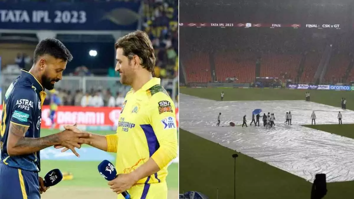 விடாத மழை.. அப்ப கப்பு குஜராத்துக்குதானா? என்னங்க சொல்றீங்க? விடாத மழை.. அப்ப கப்பு குஜராத்துக்குதானா? என்னங்க சொல்றீங்க?