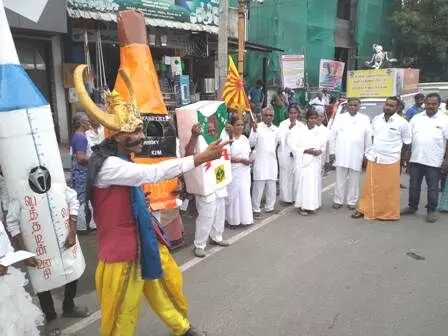 பிரம்ம குமாரிகள் சார்பில் புகையிலை ஒழிப்பு பிரசாரம் பிரம்ம குமாரிகள் சார்பில் புகையிலை ஒழிப்பு பிரசாரம்
