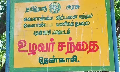 தென்காசி உழவர் சந்தையில்  இன்றைய காய்கறி விலை நிலவரம்