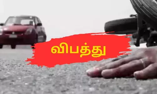 டூவீலர்கள் மோதிய விபத்தில் வங்கி மேலாளர் உள்பட இருவர் படுகாயம்! டூவீலர்கள் மோதிய விபத்தில் வங்கி மேலாளர் உள்பட இருவர் படுகாயம்!