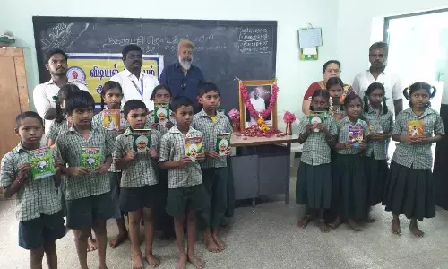 அரசு பள்ளியில்  கக்கன்  பிறந்தநாள் விழா! அரசு பள்ளியில்  கக்கன்  பிறந்தநாள் விழா!