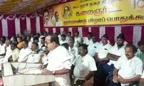 நாடாளுமன்ற தேர்தலில் பா.ஜ.வை முறியடிக்கவேண்டும்: நாஞ்சில் சம்பத் பேச்சு நாடாளுமன்ற தேர்தலில் பா.ஜ.வை முறியடிக்கவேண்டும்: நாஞ்சில் சம்பத் பேச்சு