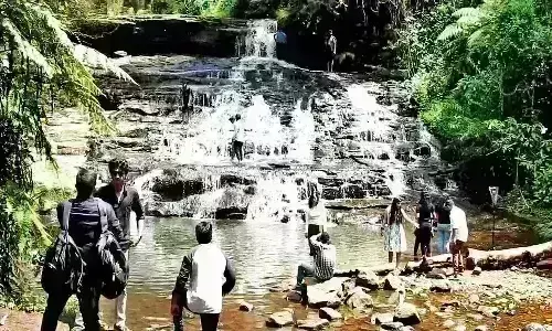 இதமான சீதோஷ்ண நிலையால் கொடைக்கானலில் குவிந்த சுற்றுலா பயணிகள் இதமான சீதோஷ்ண நிலையால் கொடைக்கானலில் குவிந்த சுற்றுலா பயணிகள்