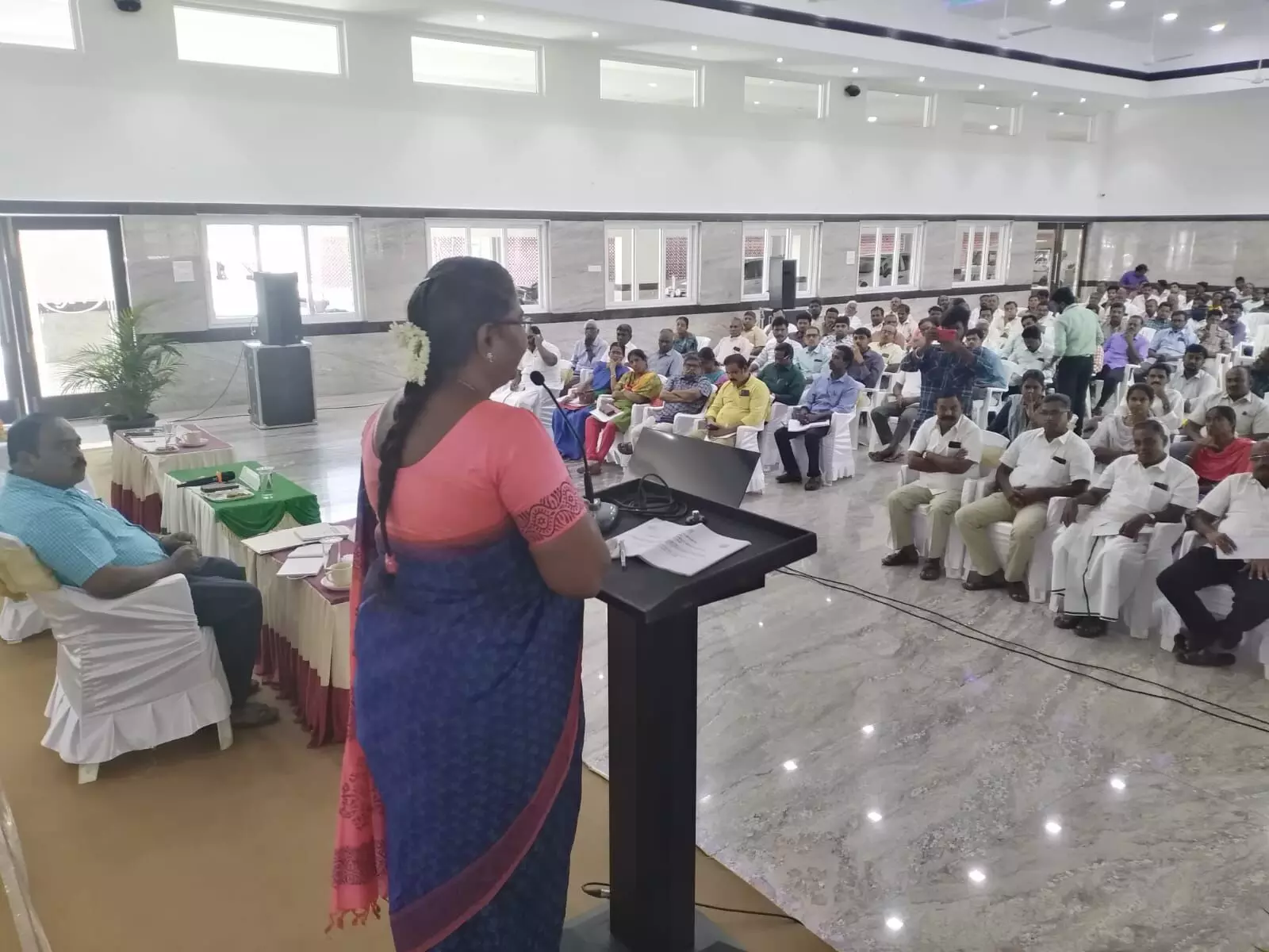 குமாரபாளையத்தில் பூஜ்ய கழிவுநீர் சுத்திகரிப்பு முறை இயக்க ஆலோசனை கூட்டம் குமாரபாளையத்தில் பூஜ்ய கழிவுநீர் சுத்திகரிப்பு முறை இயக்க ஆலோசனை கூட்டம்