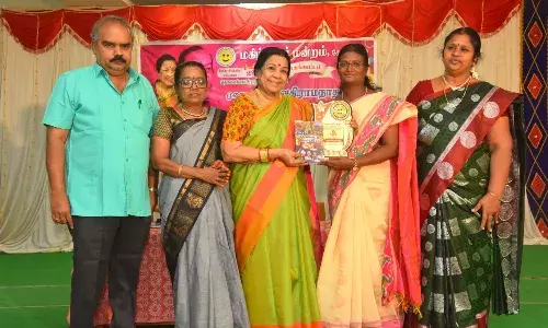 மாநில செஸ் போட்டியில் சாதனை படைத்த கோவில்பட்டி ஆசிரியைக்கு பாராட்டு மாநில செஸ் போட்டியில் சாதனை படைத்த கோவில்பட்டி ஆசிரியைக்கு பாராட்டு