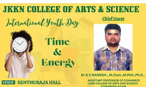 நேரம் மற்றும் ஆற்றல் சர்வதேச இளைஞர் தின விழா சிறப்பு நிகழ்வு நேரம் மற்றும் ஆற்றல் சர்வதேச இளைஞர் தின விழா சிறப்பு நிகழ்வு