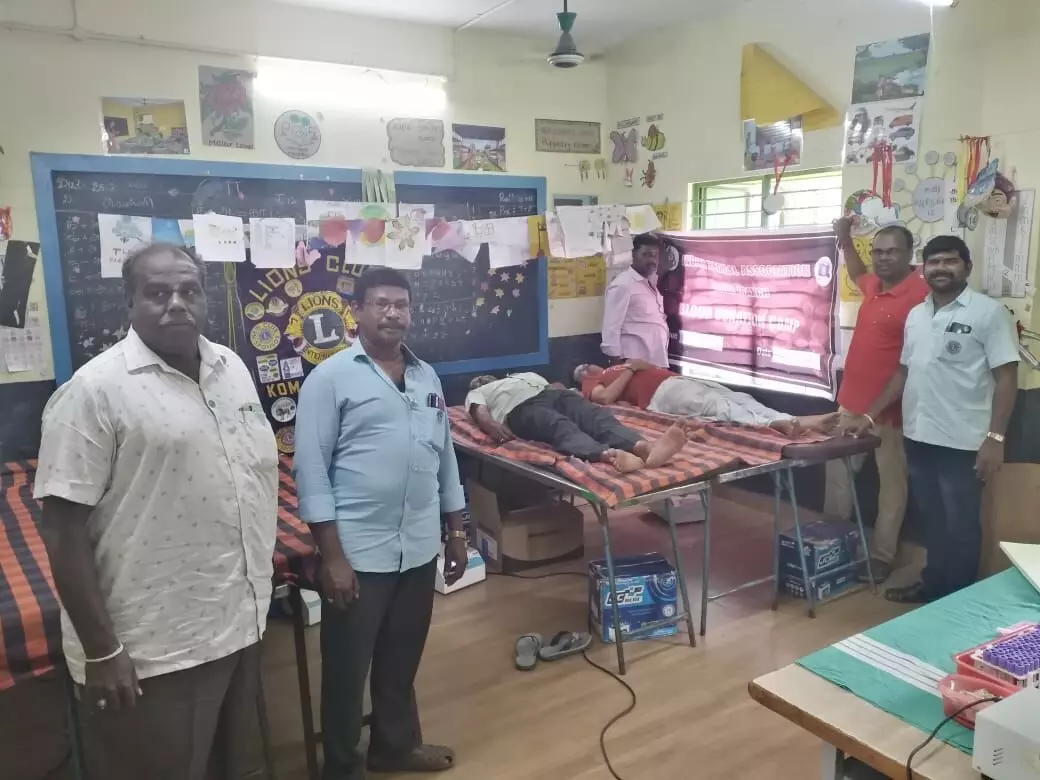குமாரபாளையம் டெக்ஸ்சிட்டி லயன்ஸ் சங்கம் சார்பில் ரத்த தான முகாம் குமாரபாளையம் டெக்ஸ்சிட்டி லயன்ஸ் சங்கம் சார்பில் ரத்த தான முகாம்