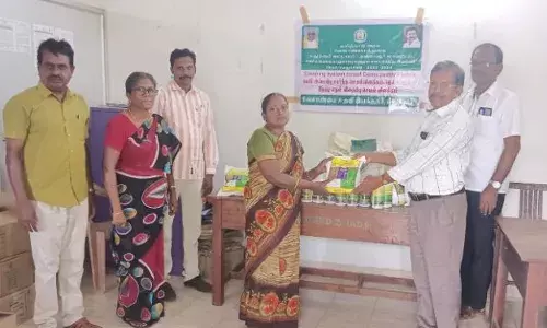 நேரடி நெல் விதைப்பு செய்த விவசாயிகளுக்கு மானியத்தில் இடுபொருள்கள் நேரடி நெல் விதைப்பு செய்த விவசாயிகளுக்கு மானியத்தில் இடுபொருள்கள்