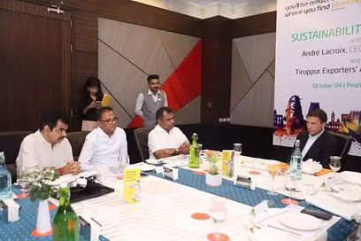 திருப்பூரில் காா்பன் சமநிலை குறித்து ஆய்வு; ஏற்றுமதியாளர் சங்கம் வேண்டுகோள் திருப்பூரில் காா்பன் சமநிலை குறித்து ஆய்வு; ஏற்றுமதியாளர் சங்கம் வேண்டுகோள்