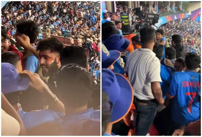 IND vs AFG போட்டியில் சண்டை! முகம் சுளிக்கவைத்த ரசிகர்கள்..! IND vs AFG போட்டியில் சண்டை! முகம் சுளிக்கவைத்த ரசிகர்கள்..!